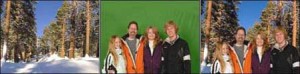 Green Screen Photography Example